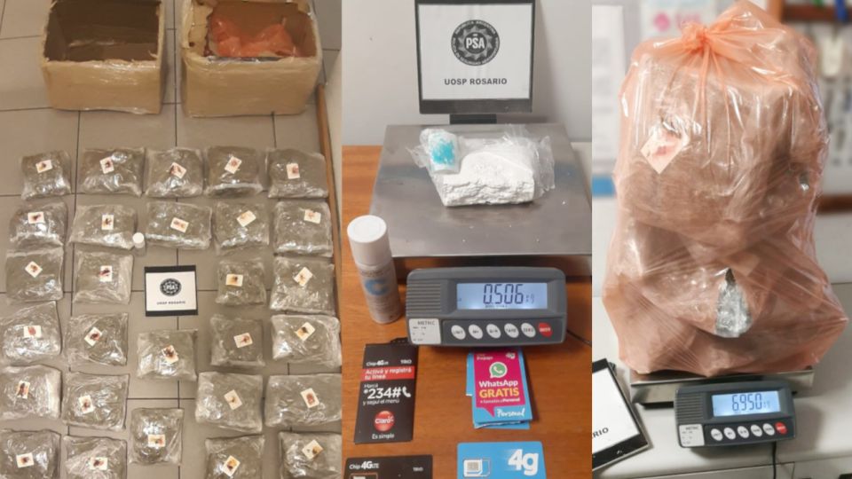 El operativo estuvo a cargo de la Policía de Seguridad Aeroportuaria (PSA).