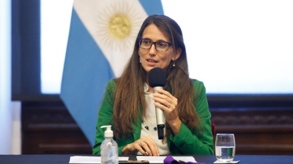 La ministra de las Mujeres, Géneros y Diversidad, Elizabeth Gómez Alcorta.