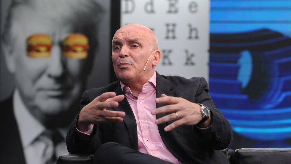 José Luis Espert, en la entrevista con Jorge Fontevecchia.