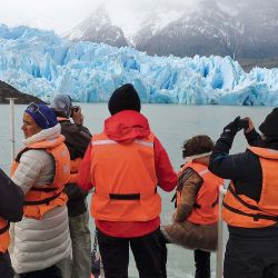 Avistamiento del glaciar Grey. 