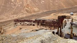 El camino en 4x4 a la Mina La Mejicana guarda más de una sorpresa.