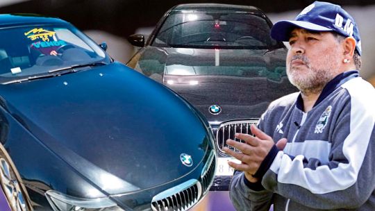 Los BMW de Maradona