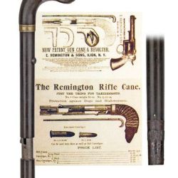 Cómo fueron los rifles ocultos de Remington.