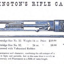 Cómo fueron los rifles ocultos de Remington.