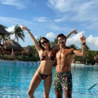 VIDEO | Las soñadas vacaciones de Fabián Cubero y Mica Viciconte en el Caribe