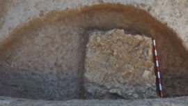 El fortuito hallazgo tuvo lugar en el casco urbano de la ciudad sevillana de Valenciana de la Concepción, España.