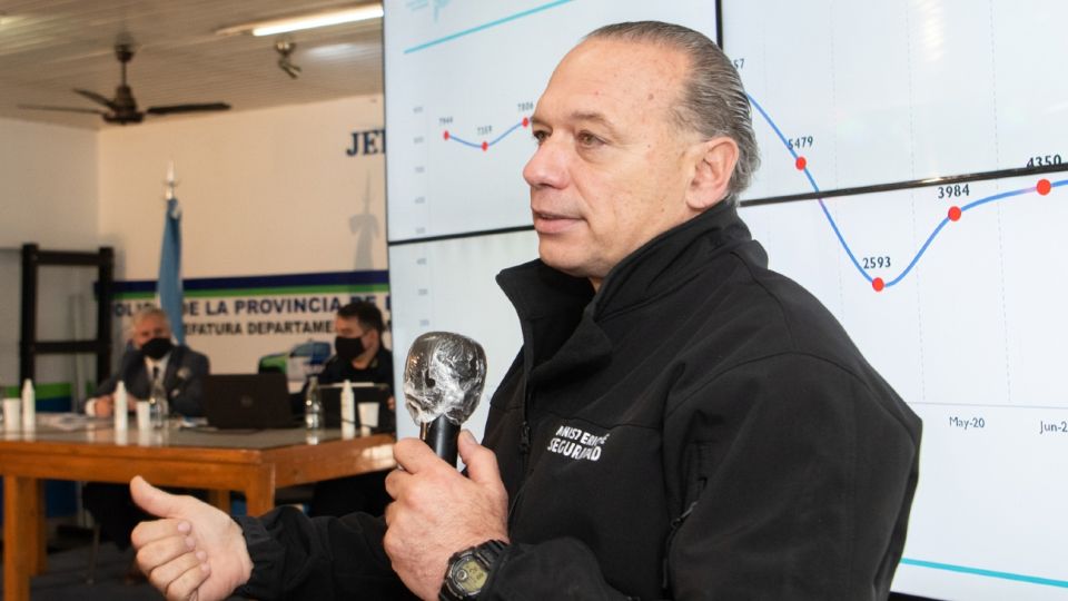 El ministro de Seguridad bonaerense, Sergio Berni.