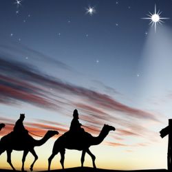 Melchor, Gaspar y Baltasar viajaron durante toda una noche para poder llevarle sus regalos al niñito Jesús.