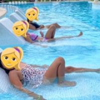 La hermana de Fabián Cubero ignoró la prohibición y mostró a las hijas de él y Nicole