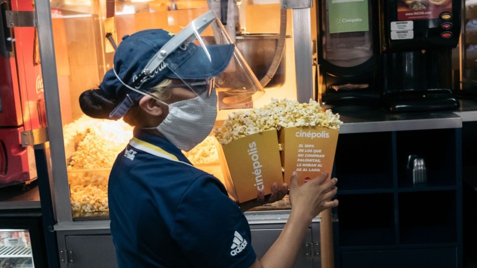 Movie Theaters Reopen In Mexico City