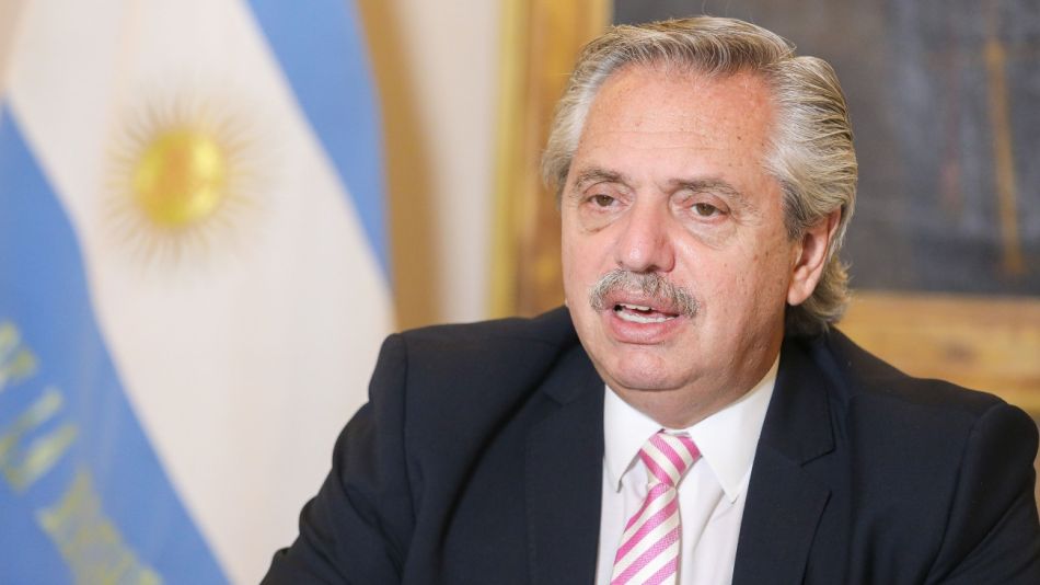 Presidente Alberto Fernández.