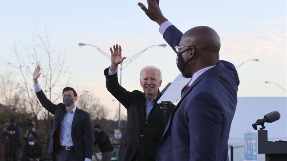 Raphael Warnock y Jon Ossoff