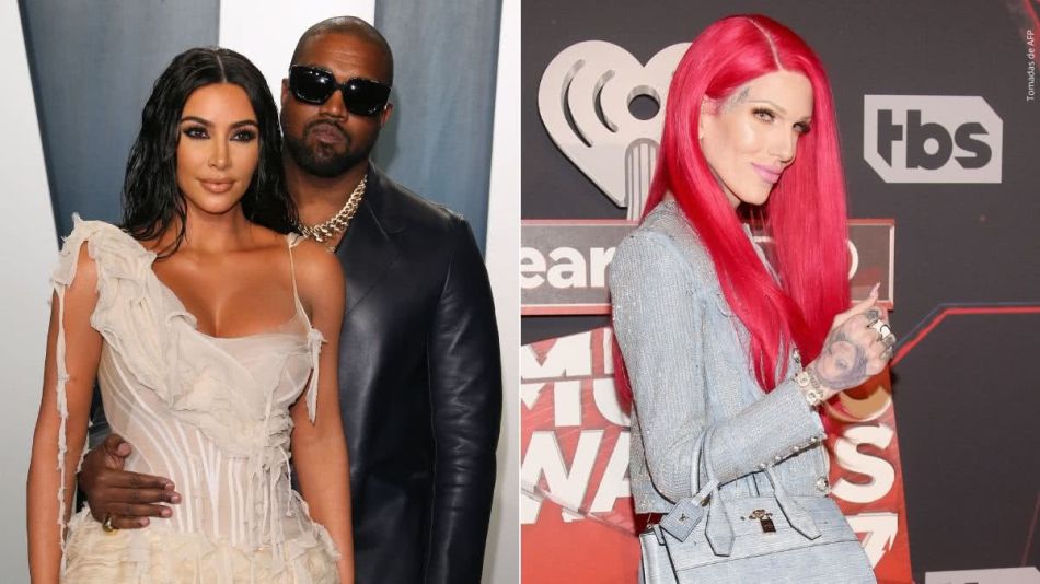 Aseguran que Kanye West engañó a Kin Kardashian con Jeffree Star