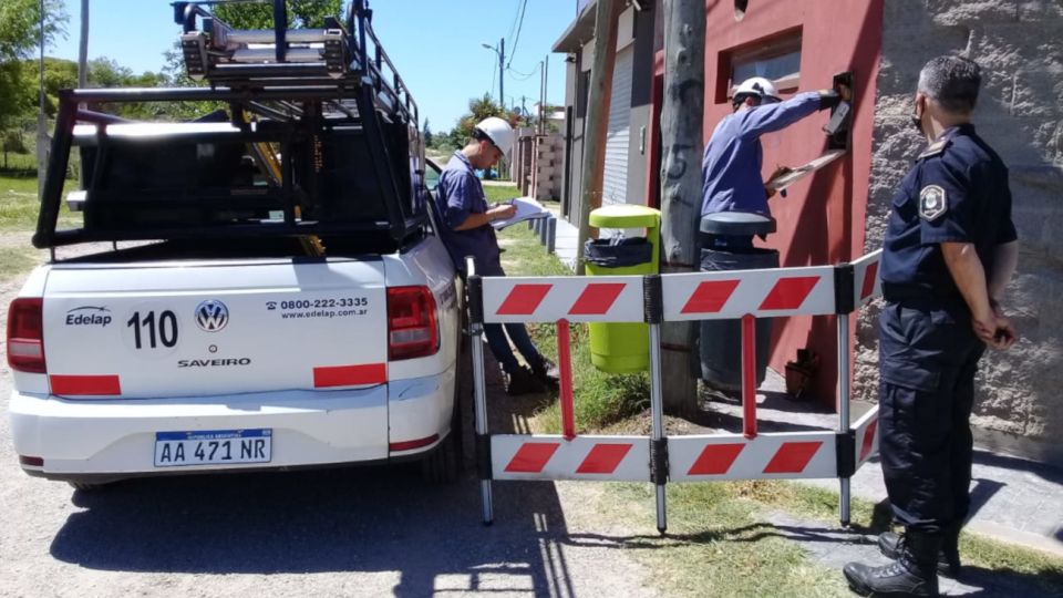 Edelap encabezó los operativos de control en la zona sur de La Plata.