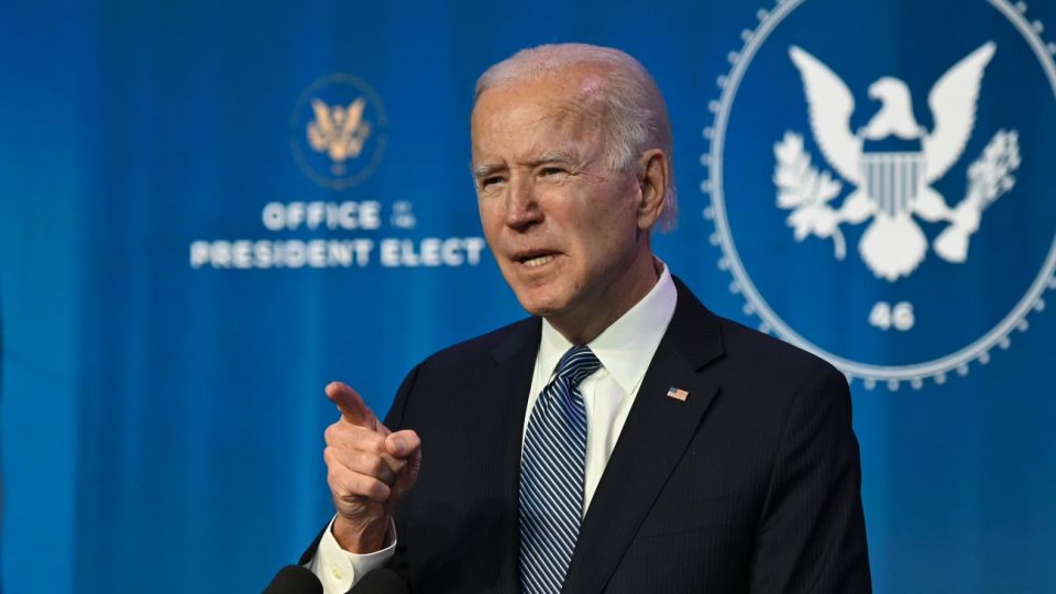 Declaración de Joe Biden, un día después del asalto al Capitolio.