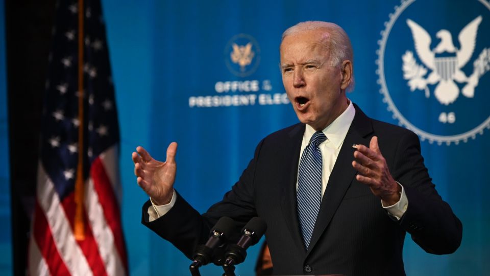 Declaración de Joe Biden, un día después del asalto al Capitolio.