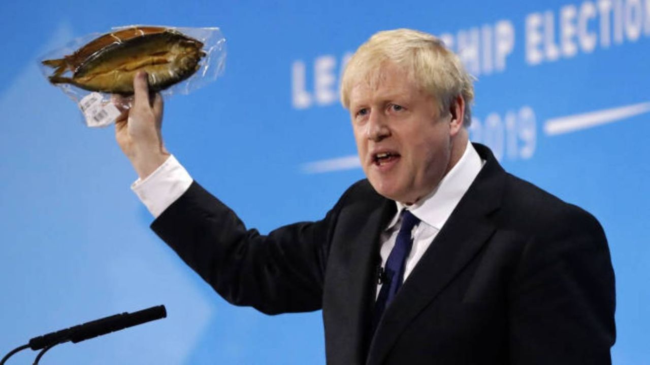 Boris Johnson cedió en los acuerdos pesqueros con la UE | Foto:CEDOC