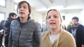 La diputada Carolina Piparo y su marido Juan Ignacio Buzali.