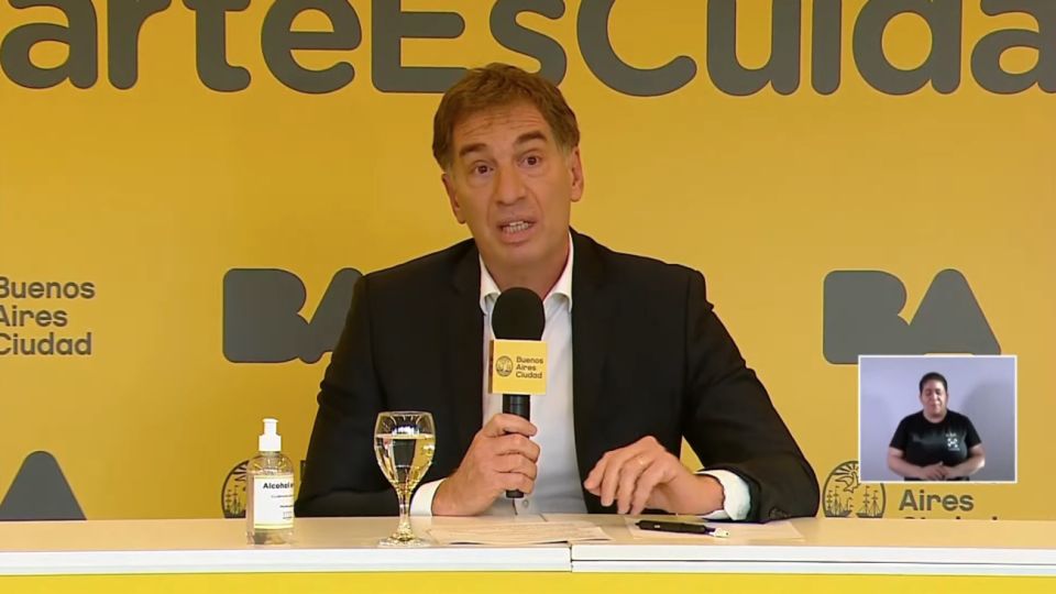 Diego Santilli, vicejefe de Gobierno porteño.