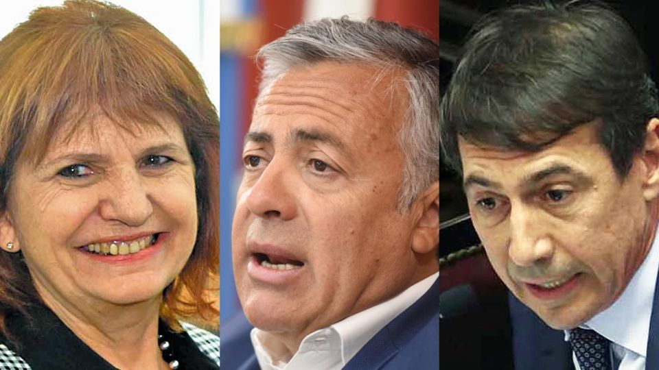 Voces. Patricia Bullrich, Alfredo Cornejo y Luis Naidenoff fueron de los que salieron a repudiar.