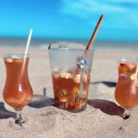 Las mini vacaciones de Barby Franco en Pinamar, sin Burlando