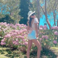 Las mini vacaciones de Barby Franco en Pinamar, sin Burlando