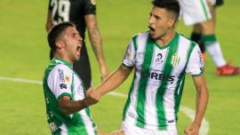 Banfield se metió en la final de la Copa Diego Maradona tras golear a San Lorenzo. // NA