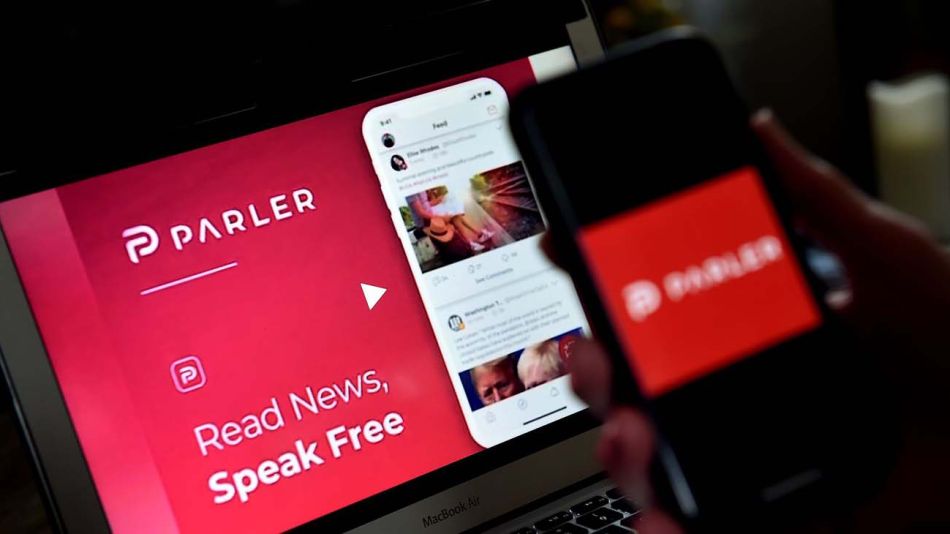 Parler, la red social de los seguidores de Trump que fue desactivada en EEUU 20210111