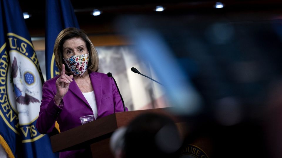 House Speaker Nancy Pelosi Holds Weekly News Conference