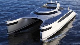 El Pagurus es una invención de Lazzarini Design Studio, de Italia, quienes afirman que la embarcación requerirá dos años para su construcción.