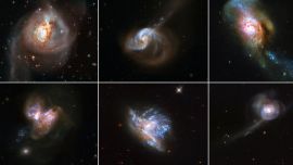 En nuestra galaxia, la Vía Láctea, generalmente forma cúmulos de estrellas con masas que son 10.000 veces la del Sol.