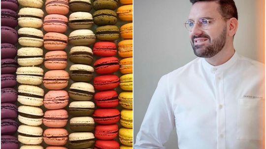 Macarons, el secreto de Damián Betular para lograr la receta perfecta del Palacio Duhau