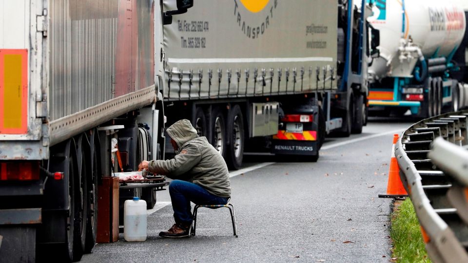Las viandas es una de las clásicas comidas de los conductores de camiones.