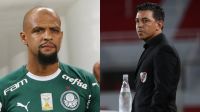 Felipe Melo y Marcelo Gallardo 