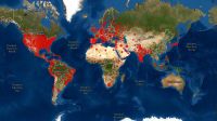 Mapa del Mundo covid 19 20210113
