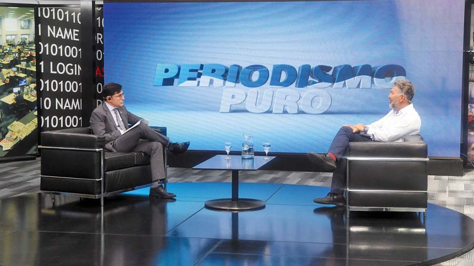 Teddy Karagozian, en la entrevista con Jorge Fontevecchia.