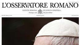 Nueva edición del Osservatore Romano.