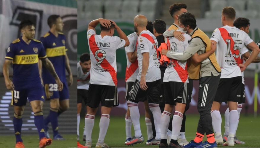 Boca y River, eliminados de la Libertadores