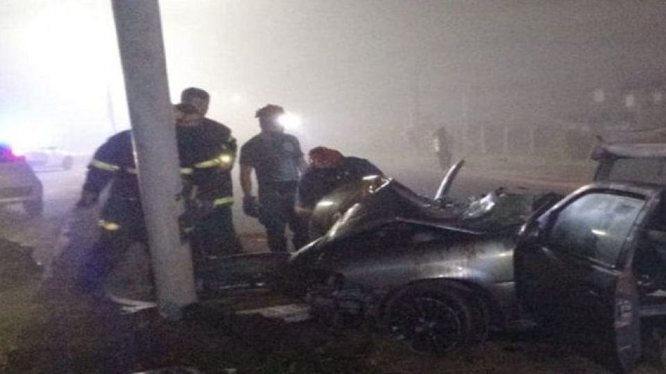 El grave choque de la Ruta 11 dejó un muerto y 5 heridos.