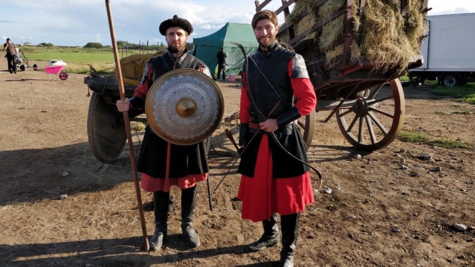 Hernán Maschwitz y Fabricio Lucero, ambos fueron a Dublin a estudiar y trabajar, y coincidieron en "Vikings".