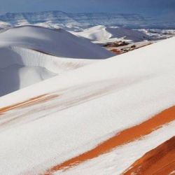 La amplitud térmica entre el día y la noche en el desierto es muy alta.