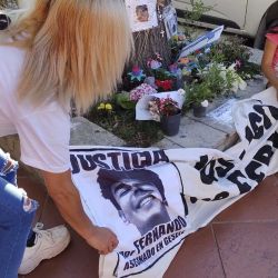 Fernando Báez Sosa; aniversario del asesinato en Villa Gesell a manos de un grupo de rugbiers | Foto:Marcelo Escayola