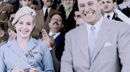 Eva Duarte y Juan Domingo Perón
