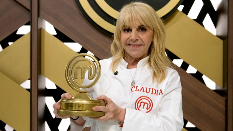 Claudia Villafañe ganó MasterChef Celebrity