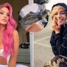 Lele Pons, Stefi Roitman con un cocodrilo