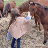 Mauro Icardi celebró los 6 años de Francesca llevándola a cabalgar