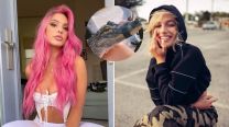 Lele Pons, Stefi Roitman con un cocodrilo