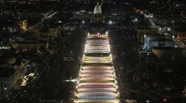 Dress Rehearsal At U.S. Capitol Ahead Of Presidential Inaugural Ceremony