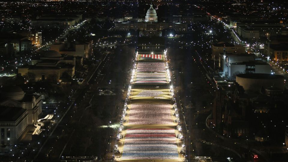 Dress Rehearsal At U.S. Capitol Ahead Of Presidential Inaugural Ceremony