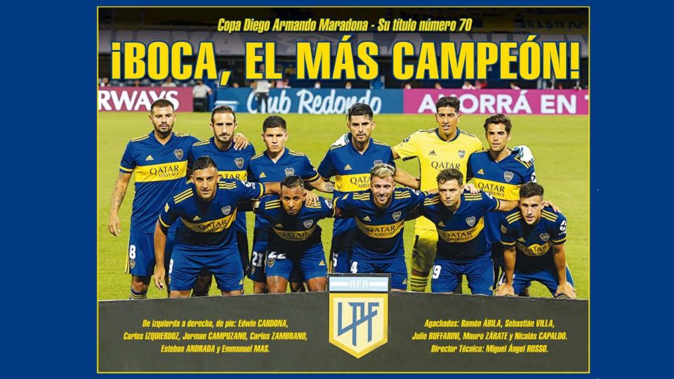 Reviposter Boca Juniors 70 veces campeón.
